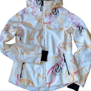 VOLKL White Ski Jacket Size 8 Snowboard